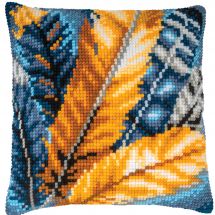 Kit de coussin gros trous - Vervaco - Plumes