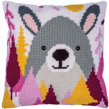 Kit de coussin gros trous - Vervaco - Lapin
