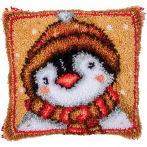 Kit de coussin point noué - Vervaco - Pingouin