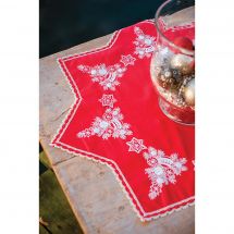 Kit de nappe à broder - Vervaco - Arbre de Noël