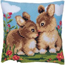 Kit de coussin gros trous - Vervaco - Lapereaux