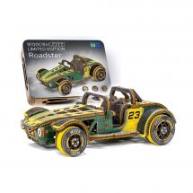 Puzzle Mécanique 3D Bois - Wooden City - Roadster