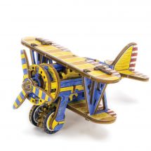 Puzzle 3D Bois - Wooden City - Biplan