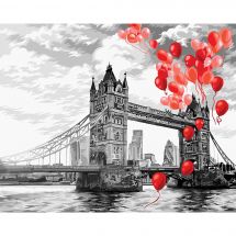 Kit de peinture par numéro - Wizardi - Tower Bridge