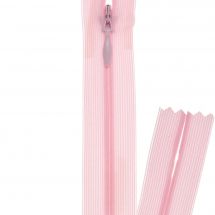 Fermeture non séparable - invisible - Prym - Fermeture Eclair Rose - 22 cm