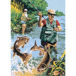 Canevas Pénélope Carnet de pêche SEG de Paris Canevas Pénélope Carnet de pêche SEG de Paris
