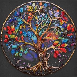 Kit De Broderie De Perles Bricolage Sur Toile D'art « Queue Colorée », Motif De Perles, Décoration D'intérieur, A10 Abris Art - Canada