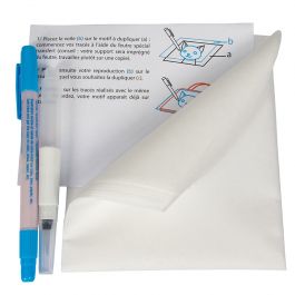 BOHIN France Feuille De Gabarit - Antidérapant, Imprimé Carré