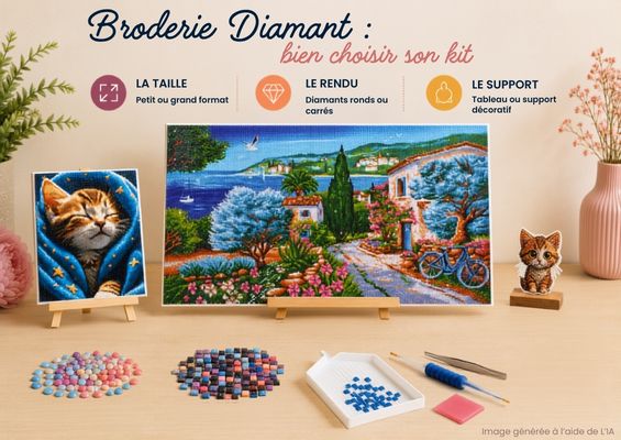 Comment choisir son kit de broderie Diamant ?